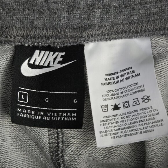 Men’s Gray Nike Athletic Shorts | Size Large - Picture 4 of 5